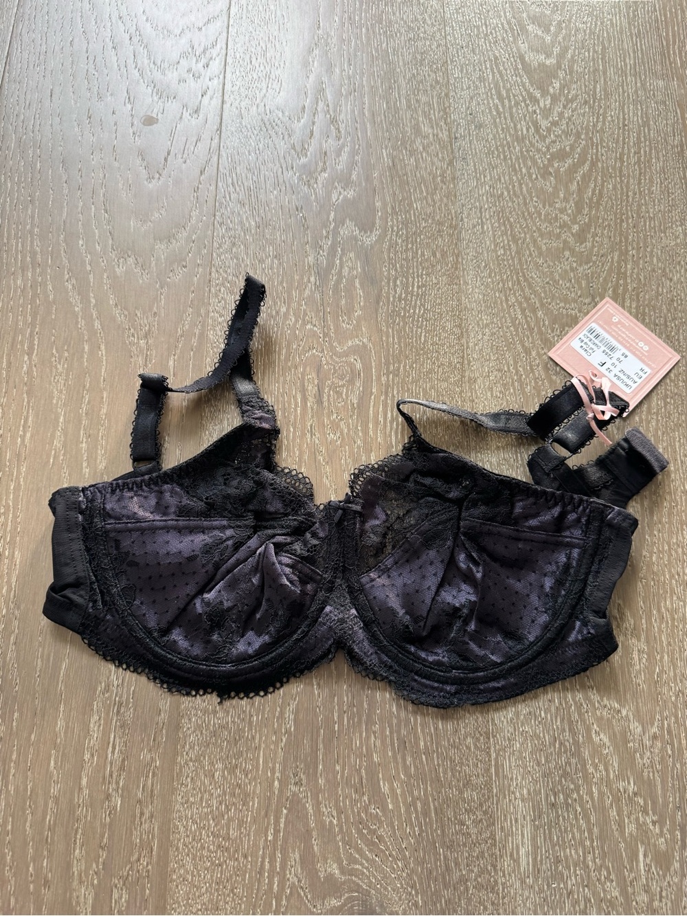 Panache Clara full cup Lace Underwire Bra in Black